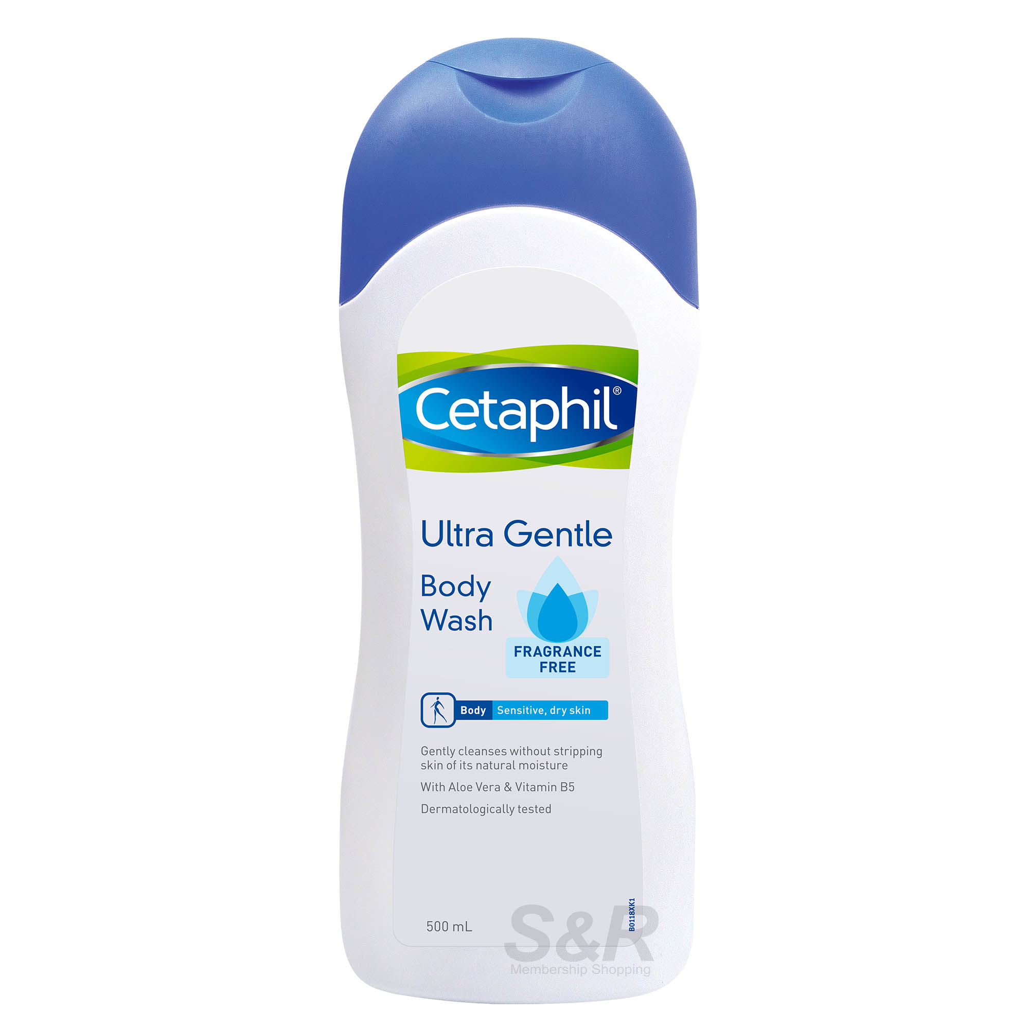 Cetaphil Ultra Gentle Body Wash 500mL